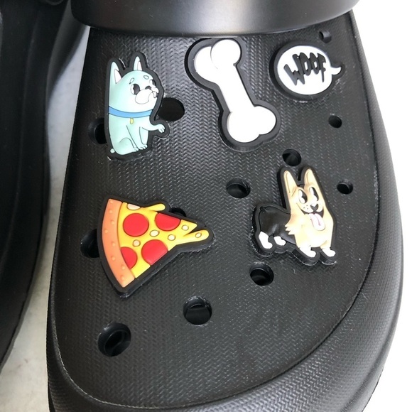 Skechers Womens Foamies Clog Pup Celebration Black Size 8 - Picture 9 of 13